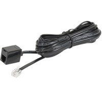 ELT Remote Cable/Black, 15'. For use with Ack ELT's. E-04.10.5 (15FT)