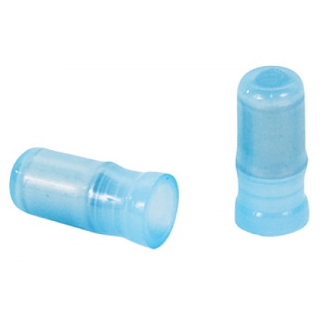 END SPLICE/Female, insulated, blue, copper material, vinyl insulation. 324 series. For use with 16-14 gauge wire. 324486 pack of 100