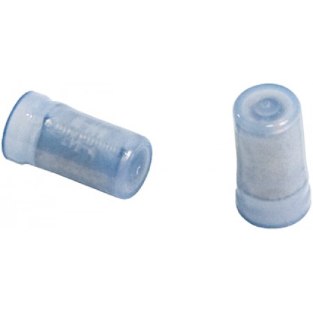 END SPLICE/Female, insulated, blue, tin plating, copper material, 300 V. 328 series. For use with 16-14 gauge wire. 328308 pack of 100