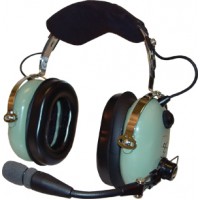 DAVID CLARK HEADSET/M-7A AMPLIFIED ELECTRET MIC/5' COIL CORD/FLEX/WIRE BOOM/NRR 23dB 40128G-02
