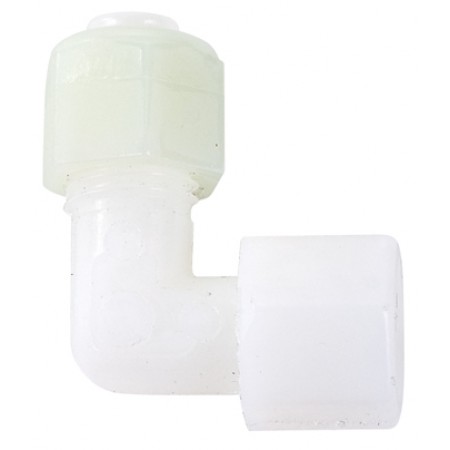 FEMALE ELBOW/NYLON Tube to Female Pipe Thread/1/4 inch tube inside diameter, 1/8 inch pipe thread.  270N04X02