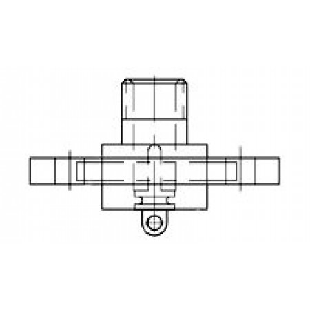 FLANGED RECEPTACLE ASSEMBLY 