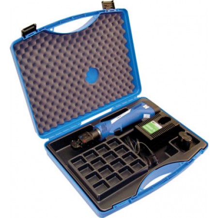 HAND TOOL KIT/Battery powered, crimp, t-head 22-14 PIDG 12138031