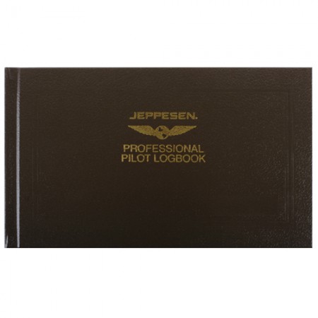 JEPPESEN PROFESSIONAL LOGBOOK - BROWN 10001795-006