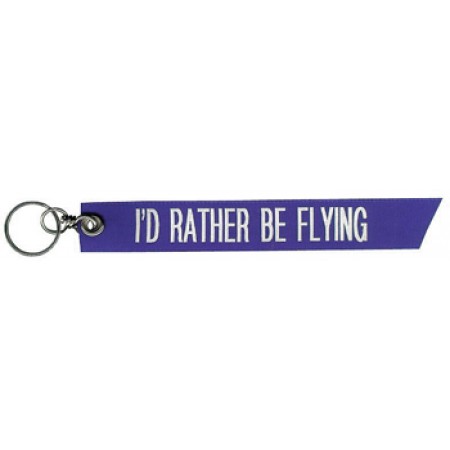 KEY CHAIN/I'D RATHER BE FLYING KC-IR