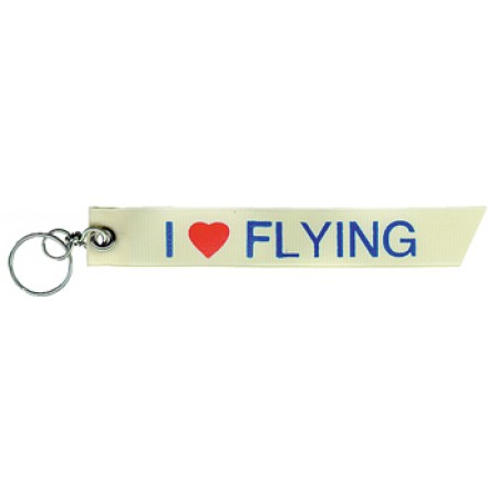 KEY CHAIN/I LOVE FLYING KC-IF