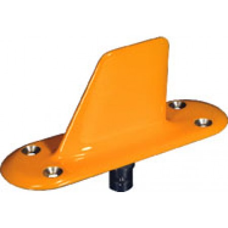 L BAND BLADE ANTENNA/4 HOLE MOUNT/C CONNECTOR/ORANGE FINISH.  1601354-001