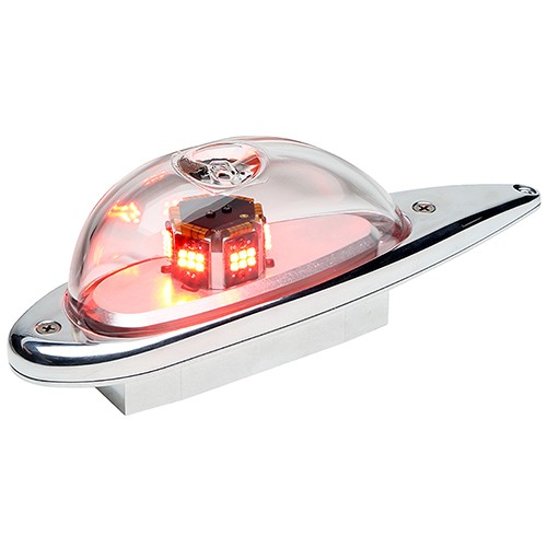 LED Anti Collision Light/Lower, 8 hole, 28 Vdc, cable pigtail 01-0790724-19
