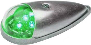 LED Position Light/Green, 14V.  01-0771105-01