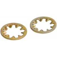 Lockwasher/Internal star, Steel, Cadmium plated, 1/4 MS35333-40 pack of 100