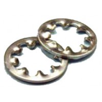Lockwasher/Internal star, Steel, Cadmium plated, #6 MS35333-37 pack of 100