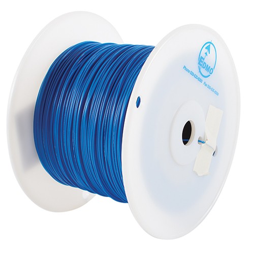 100' Length Of M22759/16-16-6 Blue Tefzel. Note: Not on a spool, hand coiled in a sealed plastic bag. M22759/16-16-6
