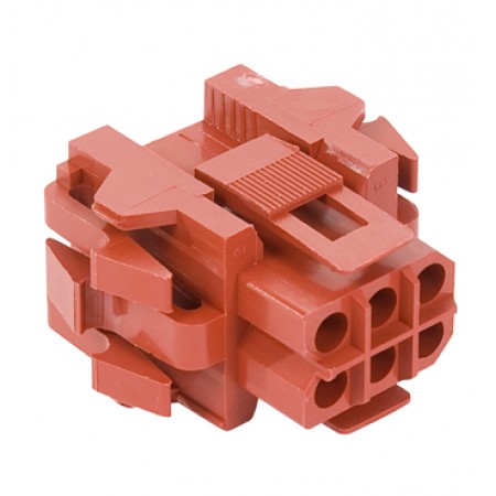 METRIMATE PLUG/6 position 207152-1 pack of 100
