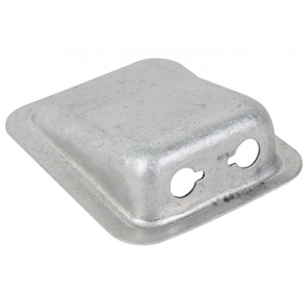 Mic and Phone Jack Housing/Aluminum, no paint. Height: 1 Outside length: 3 1/2 Inside length: 3 Outside width: 3 Inside width: 2 1/8 Fap 08-3 Mic and Phone Jack Housing/Aluminum, no paint. Height: 1 Outside length: 3 1/2 Inside length: 3 Outside width: 3 Inside width: 2 1/8 Fap 08-3
