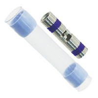 Mini-Seal Crimp Splice/Female, blue, Inside diameter: 2.79 mm X .64 mm. For use with 20-16 gauge wire. D-200-83 pack of 100