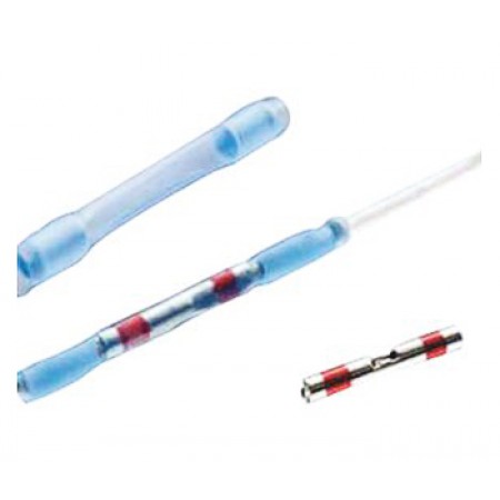 Mini-Seal Crimp Splice/Female, red, Inside diameter: 2.16 mm X .64 mm. For use with 26-20 gauge wire. D-200-82 pack of 100 Mini-Seal Crimp Splice/Female, red, Inside diameter: 2.16 mm X .64 mm. For use with 26-20 gauge wire. D-200-82 pack of 100