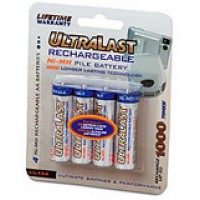 NI-MH RECHARGEABLE BATTERIES/Set of 4 0010-0010