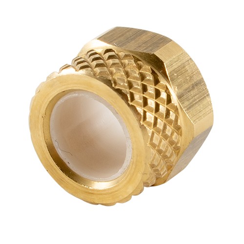 Nut And Sleeve Assembly / Brass, 1/4 inch tube outside diameter.   261P04