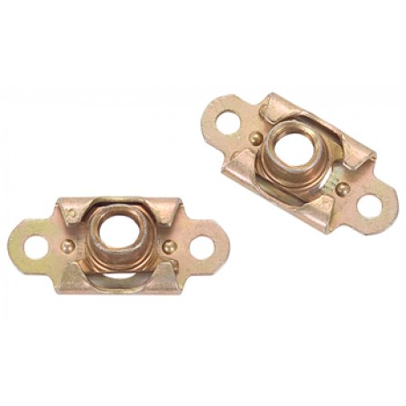 NUTPLATE/STEEL/SLF LK/FL.LH./6-32 MS21059L06 pack of 100