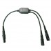 Headset Adapter/Dual Lemo 6 Pin, this adapter allows two panel powered headsets to be used in one panel power headset jack. Can be used with any headset using a 6 Pin Lemo plug. PA-72B