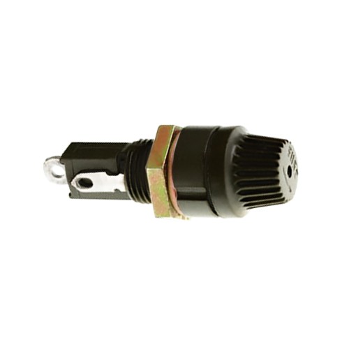 Panel Mount Fuse Holder/30 Amp, 250 Vac, MIL-PRF19207.   342024