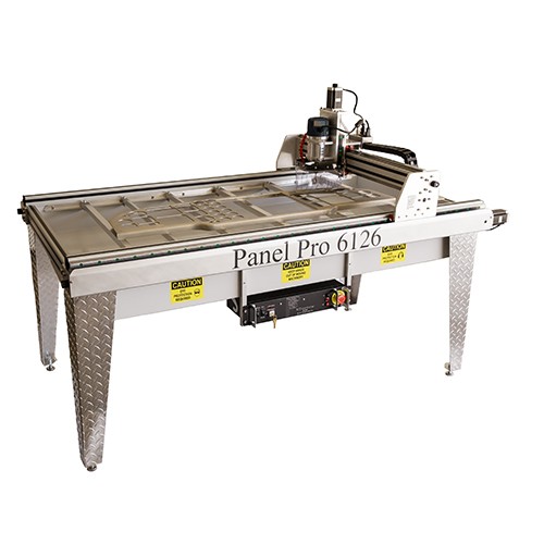 Panel Pro 6126 with Milwaukee Router/Includes: Controller, SC3 Software, AvCam (Panel Pro Operating System), Qcad and Drawing Library, Coolant pump and 5 Gallon Tank Assembly 1-0300-00D