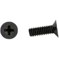 Phillips Flat Head Screw/Black brass, 8-32, 1/2 MS24693BB50 pack of 100