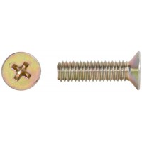 Phillips Flat Head Screw/Carbon steel plated, 10-32, 3/4 MS24693S274 pack of 100