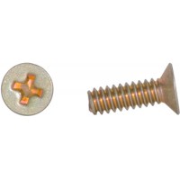 Phillips Flat Head Screw/Carbon steel plated, 6-32, 7/16 MS24693S27 pack of 100