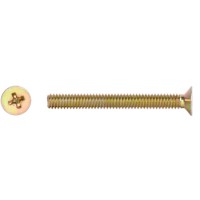 Phillips Flat Head Screw/Carbon steel plated, 8-32, 1 1/2 MS24693S58 pack of 100