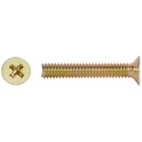 Phillips Flat Head Screw/Carbon steel plated, 8-32, 1 MS24693-S54 pack of 100