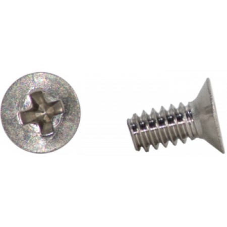 PHILLIPS FLAT HEAD SCREW/Stainless steel, 4-40, 1/4 MS24693C2 pack of 100