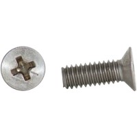Phillips Flat Head Screw/Stainless steel, 8-32, 1/2 MS24693C50 pack of 100