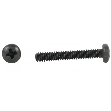 PHILLIPS PAN HEAD SCREW/Black brass, 8-32, 1 MS35214-46 pack of 100