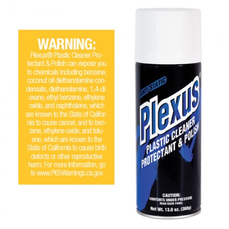 PLEXUS/PLASTIC CLEANER/13oz 20214