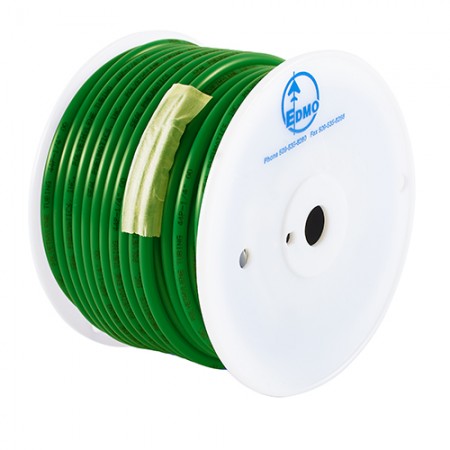 POLY FLO TUBING/1/4 inch tube outside diameter, wall thickness .040 inch, Color: Green. 44P-GN pack of 100