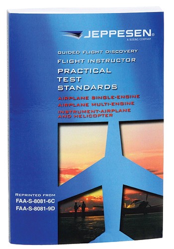 Practical Test Standards (pts): Flight Instructor/Softcover book 10001362-009