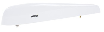 Antenna/Marker Beacon, Boat type, receive only, 75 MHz, 50 Ohms, BNC Female Connector, 2 Hole Mount & a White Finish.  AV-569