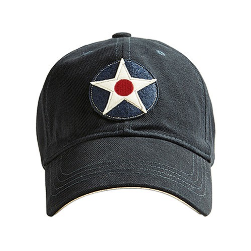 Red Canoe United States Roundel Cap Navy U-CAP-USAR-01-NY
