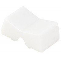 Rocker Switch Cap/White/Non Illuminated AML54F10W