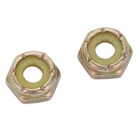 Self Lock Nut/Nylon, Steel, Cadmium plated, short, 8-32 MS21083N08 pack of 100