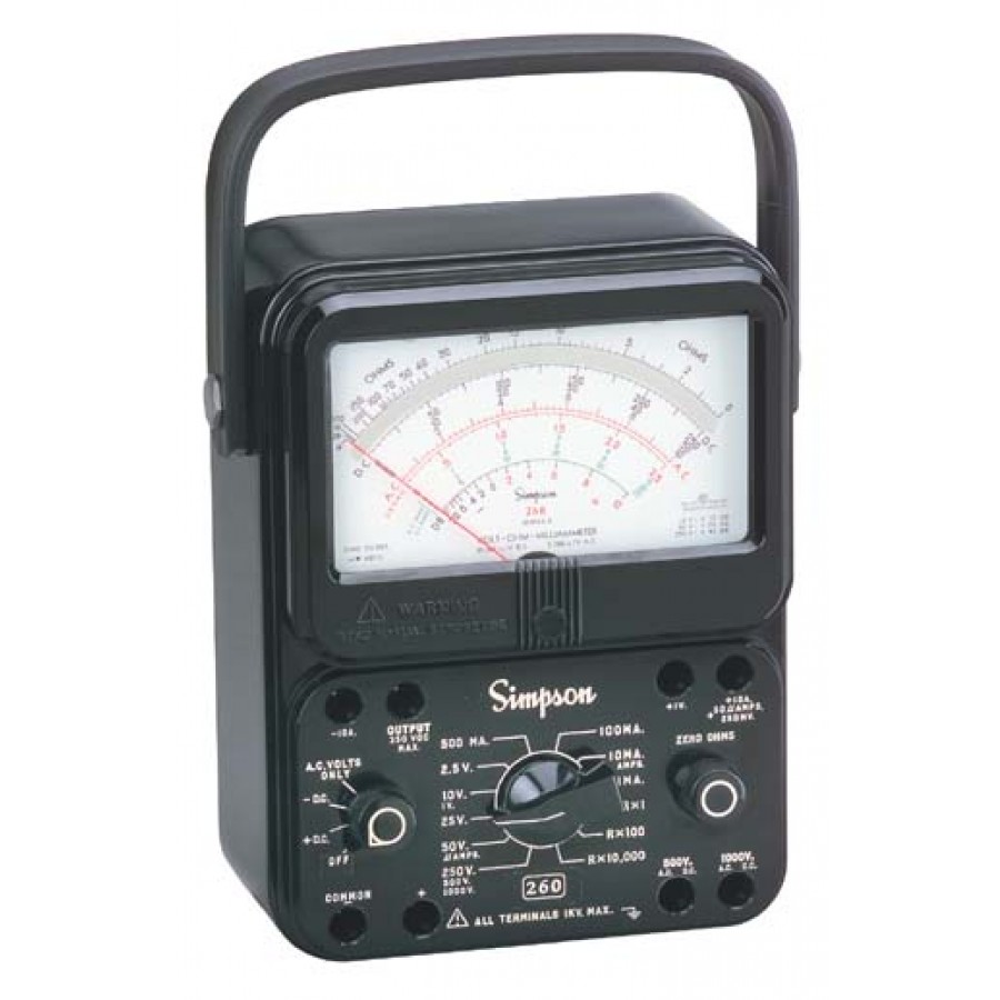 Multimeter Aviation AAP | Simpson 260 Series 8 Analog Multimeter