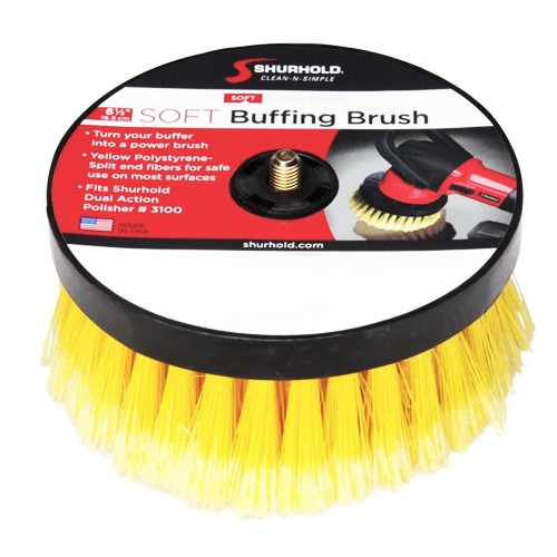 Soft Brush/For use with Dual Action Polisher 3207