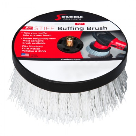 STIFF BRUSH/For use with Dual Action Polisher 3205