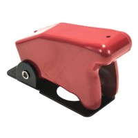 Switch Guard/Red/1 Hole Mount MS25224-1