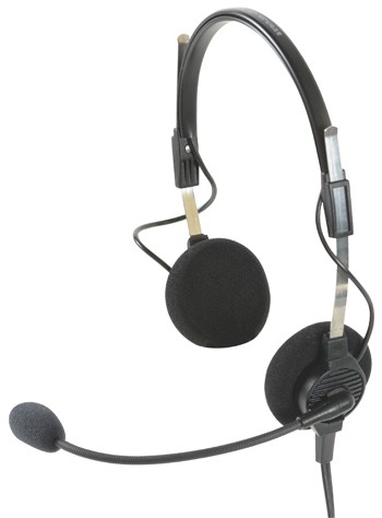 Telex Headset/Special airmen 750, Electret mic, Reversible boom, XLR-5-12C connection, Airbus plug, 600 Ohms, 3 year warranty 64300-210