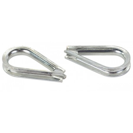 Thimble/Carbon steel, .063, .078 AN100-3 pack of 100 Thimble/Carbon steel, .063, .078 AN100-3 pack of 100
