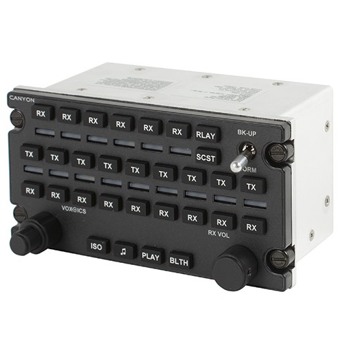 Titan Audio Control Panel/Helicopter/Nvis Lighting, includes 15 legends ACP-83-002