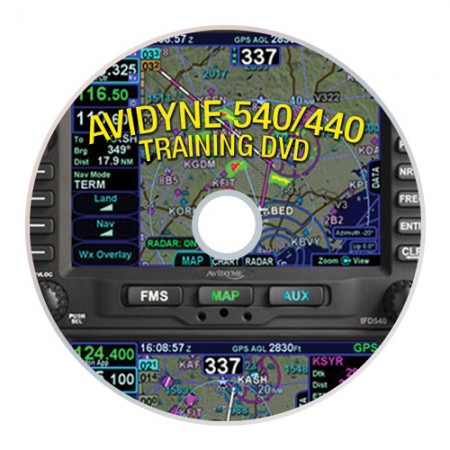 TRAINING DVD/Avidyne 440/540/550 IFD Video Mastery Training DVD's AVIDVD