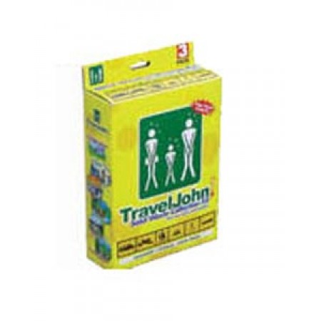TRAVELJOHN SOLID WASTE KIT/3EA 